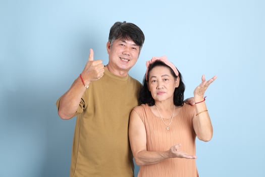 Cute Asian Couple photo