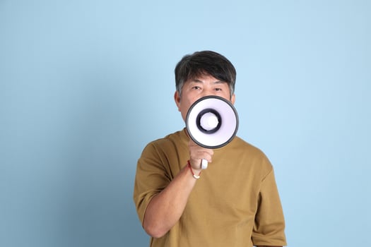 Senior Asian Man photo