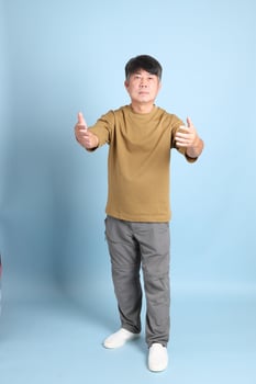 Senior Asian Man photo
