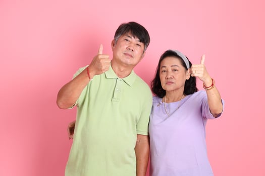 Happy Senior Couple photo