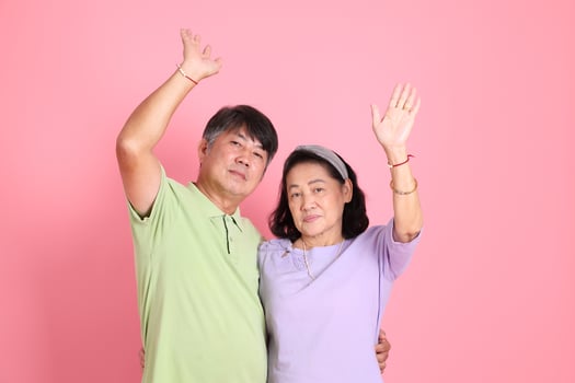 Happy Senior Couple photo