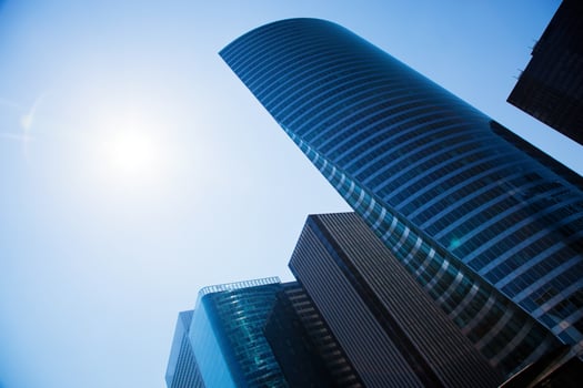 Skyscrapers and sky photo