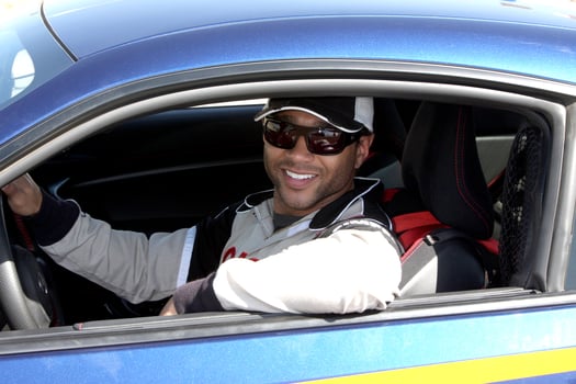 LOS ANGELES - MAR 15 - Corbin Bleu at the Toyota Grand Prix of Long Beach Pro-Celebrity Race Training at Willow Springs International Speedway on March 15, 2014 in Rosamond, CA photo