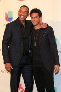 LAS VEGAS  NOV 19 - Will Smith, Trey Smith at the 16th Latin GRAMMY Awards at the MGM Grand Garden Arena on November 19, 2015 in Las Vegas, NV photo