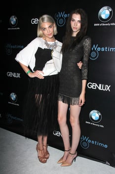 LOS ANGELES, SEP 14 - Bianca Alexa, Jourdan Miller at the Genlux Rodeo Drive Festival of Watches and Jewelry at Rodeo Drive on September 14, 2014 in Beverly Hills, CA photo