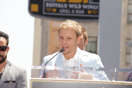 LOS ANGELES, APR 22 - Brian Littrell at the ceremony for the Backstreet Boys Star on the Walk of Fame at the Hollywood Walk of Fame on April 22, 2013 in Los Angeles, CA photo