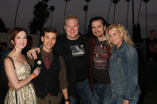 LOS ANGELES, SEP 15 - Tim Sullivan, guests arrives at the Chillerama Premiere at Hollywood Forever Cemetary on September 15, 2011 in Los Angeles, CA photo