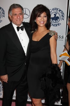 LOS ANGELES, OCT 23 - Les Moonves, Julie Chen arrives at the 2010 Carousel of Hope Ball at Beverly HIlton Hotel on October 23, 2010 in Beverly Hills, CA photo