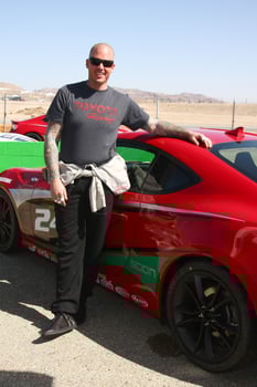 LOS ANGELES, MAR 23 - Carter Lay at the 37th Annual Toyota Pro Celebrity Race training at the Willow Springs International Speedway on March 23, 2013 in Rosamond, CA     EXCLUSIVE PHOTO