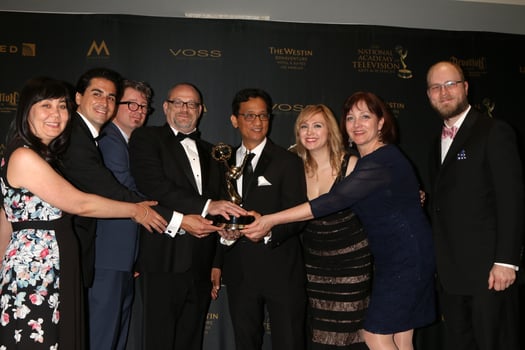 LOS ANGELES, APR 29 - Creative Daytime Emmy Award Winners at the 43rd Daytime Emmy Creative Awards at the Westin Bonaventure Hotel on April 29, 2016 in Los Angeles, CA photo