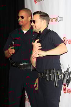 LOS ANGELES, MAR 27 - Damon Wayans, Jake Johnson at the 20th Century Fox CinemaCon 2014 Photo Call at Caesars Palace on March 27, 2014 in Las Vegas, NV