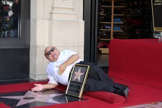 LOS ANGELES, AUG 18 - Danny DeVito at the ceremony as Danny DeVito Receives a Star at Hollywood Walk of Fame on the August 18, 2011 in Los Angeles, CA photo