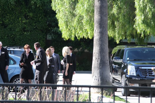LOS ANGELES, JAN 13 - Nelson Family at David Ozzie Nelsons Memorial Service at Pierce Brothers Westwood Village Memorial Park and Mortuary on January 13, 2010 in Westwood, CA photo