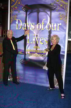 LOS ANGELES, NOV 6 - Bill Hayes, Susan Seaforth Hayes arrives at the Days of Our Lives 45th Anniversary Party at House of Blues on November 6, 2010 in West Hollywood, CA photo