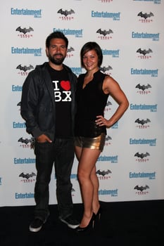 LOS ANGELES, JUL 23 - Joshua Gomez. Amy Pham Gomez arriving at the EW Comic-con Party 2011 at EW Comic-con Party 2011 on July 23, 2011 in Los Angeles, CA photo