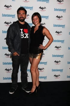 LOS ANGELES, JUL 23 - Joshua Gomez. Amy Pham Gomez arriving at the EW Comic-con Party 2011 at EW Comic-con Party 2011 on July 23, 2011 in Los Angeles, CA photo