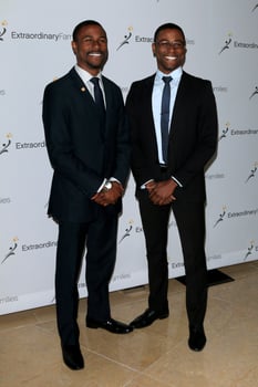 LAS VEGAS, APR 20 -  Demontae Thompson, Demontray Thompson at the Extraordinary Families Gala at the Beverly Hilton Hotel on April 20, 2016 in Beverly Hills, CA photo