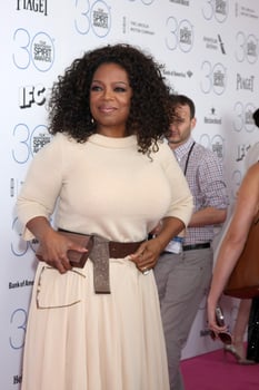 LOS ANGELES, FEB 21 -  Oprah Winfrey at the 30th Film Independent Spirit Awards at a tent on the beach on February 21, 2015 in Santa Monica, CA photo
