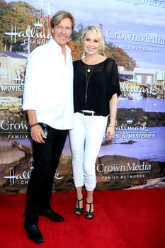 LOS ANGELES, JUL 27 -  Jack Wagner, Josie Bissett at the Hallmark Summer 2016 TCA Press Tour Event at the Private Estate on July 27, 2016 in Beverly Hills, CA photo