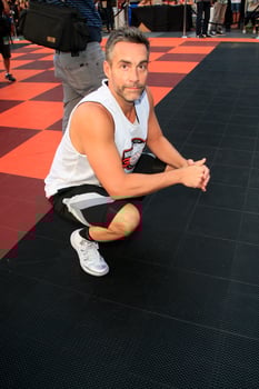 LOS ANGELES, AUG 9 -  Jay Harrington at the Josh Hutcherson Celebrity Basketball Game benefiting Straight But Not Narrow at the Nolia Plaza on August 9, 2013 in Los Angeles, CA photo