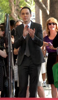 LOS ANGELES, OCT 29 -  Jim Parsons at the Kaley Cuoco Honored With Star On The Hollywood Walk Of Fame at the Hollywood Blvd  on October 29, 2014 in Los Angeles, CA photo