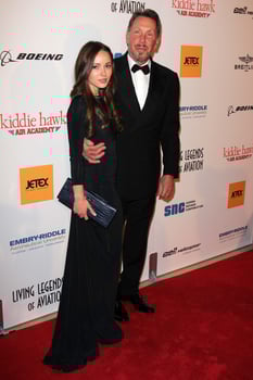 LOS ANGELES, JAN 18 -  Larry Ellison arrives at the Living Legends of Aviation Gala at Beverly Hilton Hotel on January 18, 2013 in Beverly Hills, CA photo