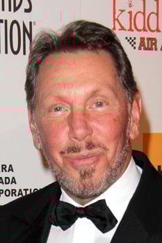 LOS ANGELES, JAN 18 -  Larry Ellison arrives at the Living Legends of Aviation Gala at Beverly Hilton Hotel on January 18, 2013 in Beverly Hills, CA photo
