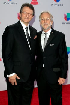 LAS VEGAS, NOV 19 -  Gabriel Abaroa, Neil Portnow at the 16th Latin GRAMMY Awards at the MGM Grand Garden Arena on November 19, 2015 in Las Vegas, NV photo