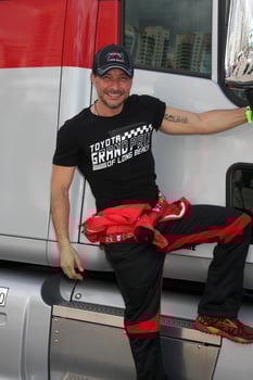 LOS ANGELES, FEB 7 -  Raul Mendez at the Toyota Grand Prix of Long Beach Pro Celebrity Race Press Day at the Grand Prix Compound on April 7, 2015 in Long Beach, CA photo