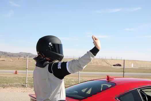 LOS ANGELES, FEB 21 -  Brent Davern at the Grand Prix of Long Beach Pro Celebrity Race Training at the Willow Springs International Raceway on March 21, 2015 in Rosamond, CA photo