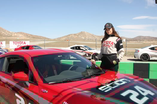 LOS ANGELES, FEB 21 -  Donna Feldman at the Grand Prix of Long Beach Pro Celebrity Race Training at the Willow Springs International Raceway on March 21, 2015 in Rosamond, CA photo