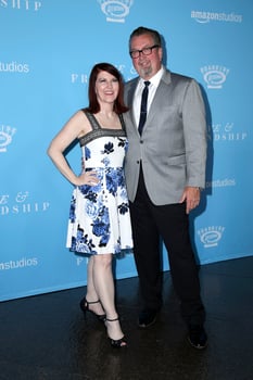 LOS ANGELES, MAY 3 - Kate Flannery, Chris Haston at the Love and Friendship LA Premiere at the DGA Theater on May 3, 2016 in Los Angeles, CA photo