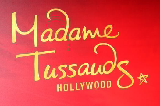 LOS ANGELES, FEB 13 - Madame Toussauds Hollywood Signage at the Sandra Bullock Wax Figure Unveiling by Madame Toussauds Hollywood at Awards Walk, Hollywood and Highland on February 13, 2014 in Los Angeles, CA photo