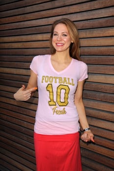 LOS ANGELES, JUN 18 - Maitland Ward at the Private LA Football League Summer Kickoff Suite featuring LA Football League T-Shirts at the Private Location on June 18, 2014 in Los Angeles, CA photo