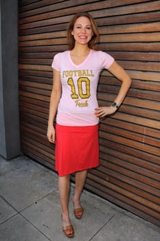 LOS ANGELES, JUN 18 - Maitland Ward at the Private LA Football League Summer Kickoff Suite featuring LA Football League T-Shirts at the Private Location on June 18, 2014 in Los Angeles, CA photo