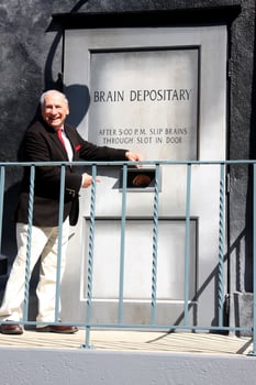LOS ANGELES, OCT 23 - Mel Brooks at the Mel Brooks Street Dedication and Young Frankenstein Mural Presentation at the 20th Century Fox Lot on October 23, 2014 in Century City, CA photo