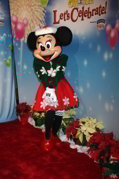 LOS ANGELES, DEC 11 - Minnie Mouse at the Disney on Ice Red Carpet Reception at the Staples Center on December 11, 2014 in Los Angeles, CA photo