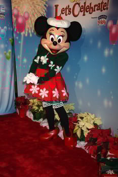 LOS ANGELES, DEC 11 - Minnie Mouse at the Disney on Ice Red Carpet Reception at the Staples Center on December 11, 2014 in Los Angeles, CA photo