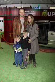 LOS ANGELES, NOV 12 - Joel McHale arrive at the Muppets World Premiere at El Capitan Theater on November 12, 2011 in Los Angeles, CA photo