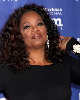 SANTA BARBARA, FEB 5 - Oprah Winfrey at the Santa Barbara International Film Festival Honors Oprah Winfrey at Arlington Theater on February 5, 2014 in Santa Barbara, CA photo