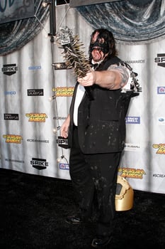 LOS ANGELES, OCT 15 - Abyss at the Scream Awards 2011 at the Universal Studios on October 15, 2011 in Los Angeles, CA photo