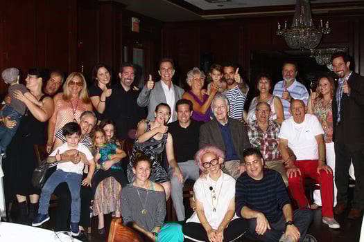 LOS ANGELES, JUL 12 - Guests at Roy Silver s 40th Birthday Party at the Maggiano s Little Italy on July 12, 2013 in Los Angeles, CA photo