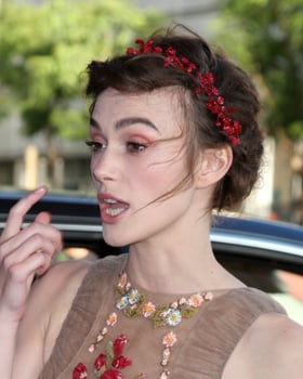 LOS ANGELES, JUN 18 - Keira Knightley arrives at the Seeking A Friend For The End Of The World LAFF Premiere at Regal Cinemas at LA Live on June 18, 2012 in Los Angeles, CA photo