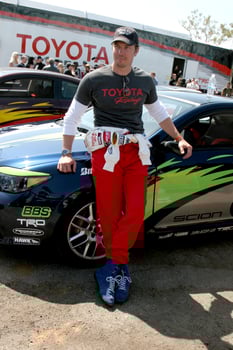 DLOS ANGELES, APR 5 - Michael Trucco at the Toyoto Pro Celeb Race Press Day 2011 at Long Beach Grand Prix Toyota Compound on April 5, 2011 in Long Beach, CA photo