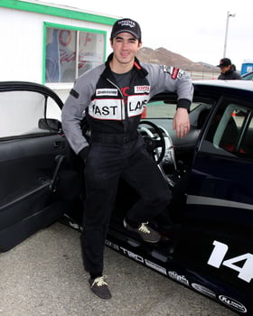 LOS ANGELES, MAR 19 - Kevin Jonas at the Toyota Pro Celebrity Race Training Session at Willow Springs Speedway on March 19, 2011 in Rosamond, CA photo