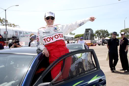LOS ANGELES, APR 3 - Eileen Davidson at the 2012 Toyota Pro Celeb Race Press Day at Toyota Long Beach Grand Prix Track on April 3, 2012 in Long Beach, CA photo