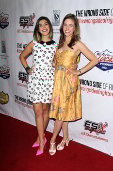 LOS ANGELES, JUL 14 - Nicole Badaan, Alexandra August at the The Wrong Side of Right Premiere at the TCL Chinese 6 Theaters on July 14, 2015 in Los Angeles, CA photo