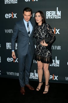 LOS ANGELES, SEP 29 - Richard Armitage, Michelle Forbes at the Berlin Station Premiere Screening at Milk Studios on September 29, 2016 in Los Angeles, CA photo