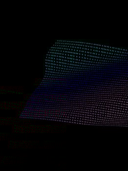 black binary  numbers photo