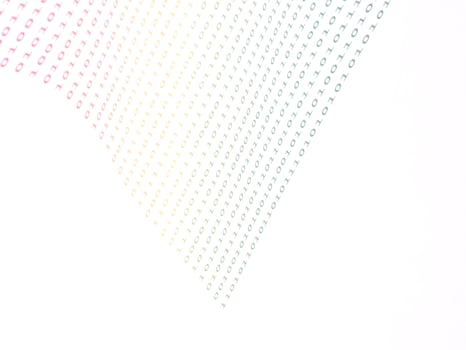 Binary numbers background photo